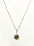 Load image into Gallery viewer, Ruby Halo Necklace
